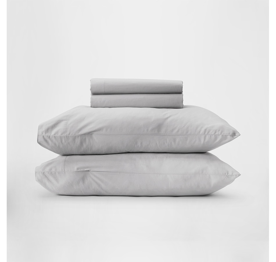 Percale Bed Sheets - Silk & Snow Canada