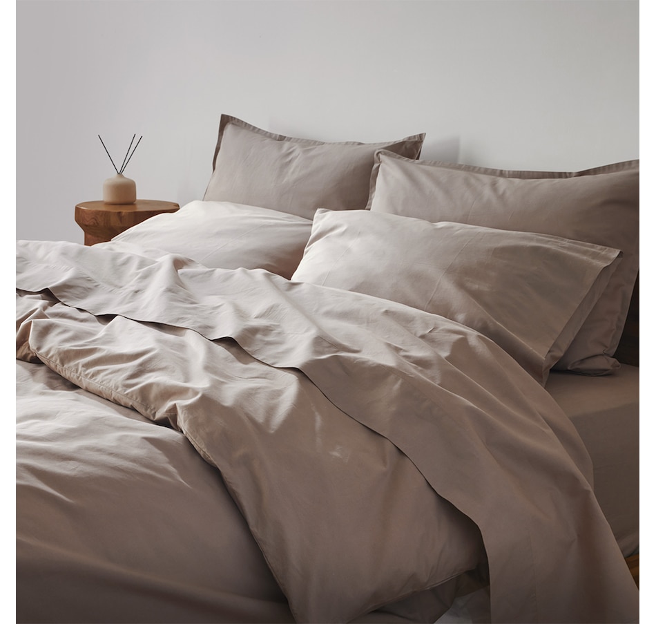 Percale Bed Sheets - Silk & Snow Canada