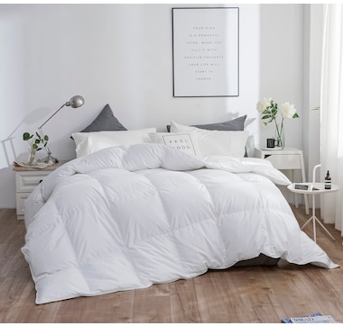 Maholi Royal Elite Winter Weight White Down Duvet