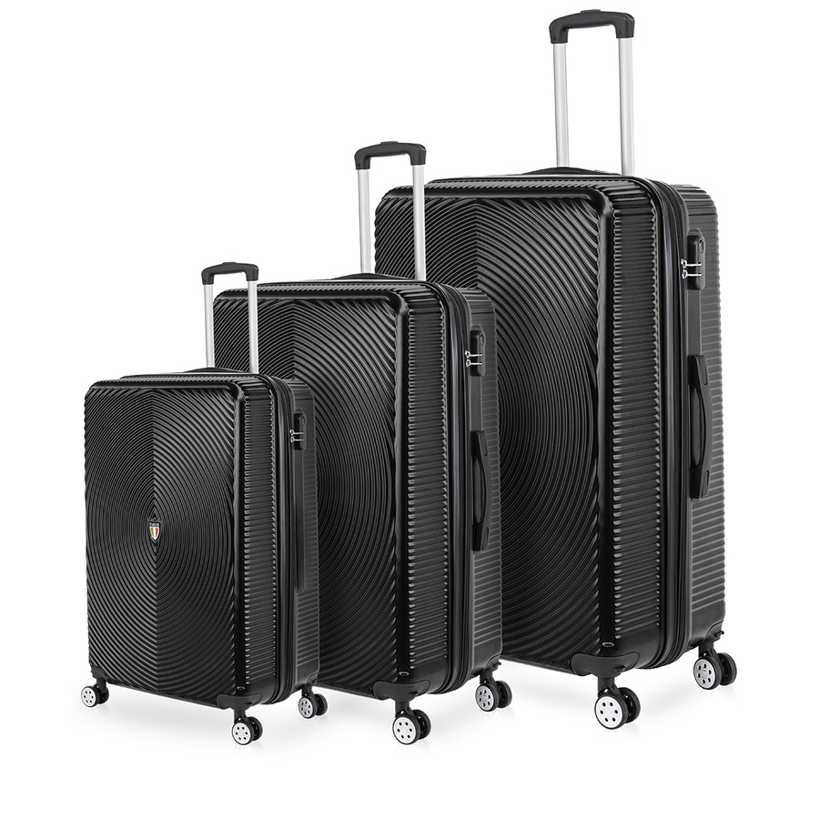 Image 724710_BLK.jpg, Product 724-710 / Price $719.99, Tucci Volant 3-Piece Luggage Set (20", 26" and 30") from Tucci on TSC.ca's Home & Garden department