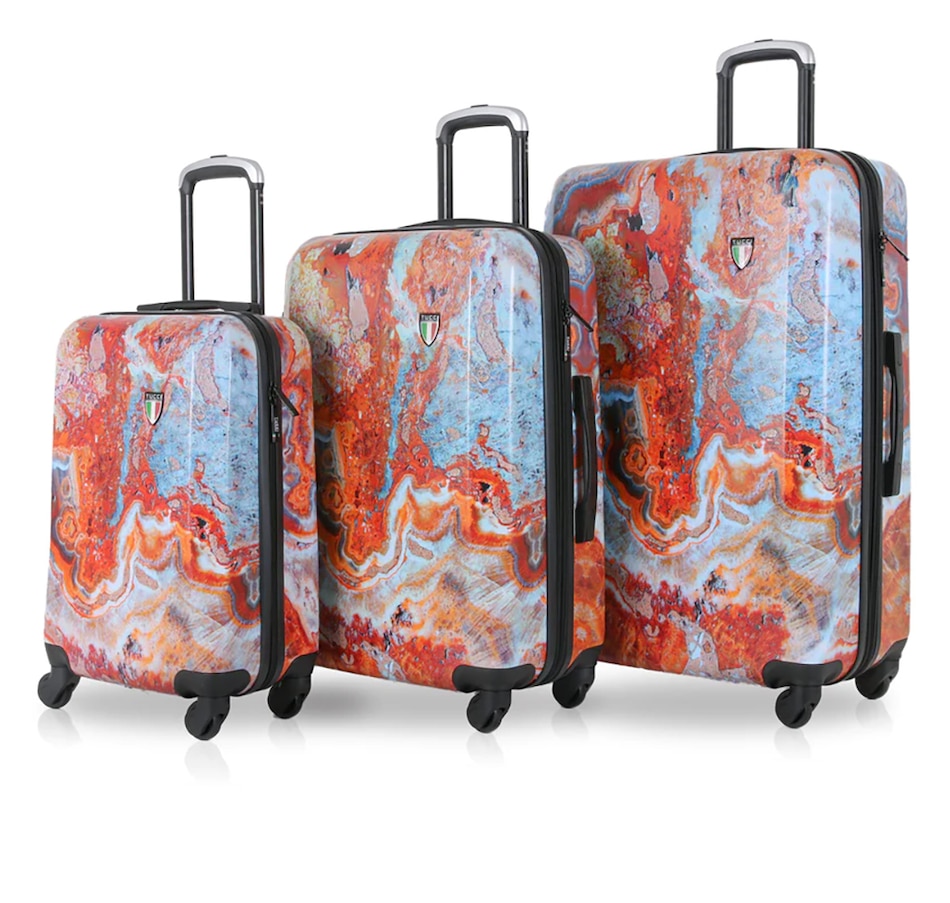 Image 724715.jpg, Product 724-715 / Price $749.99, Tucci Turkish Marble Art 3-Piece Luggage Set (20", 24", and 28") from Tucci on TSC.ca's Home & Garden department