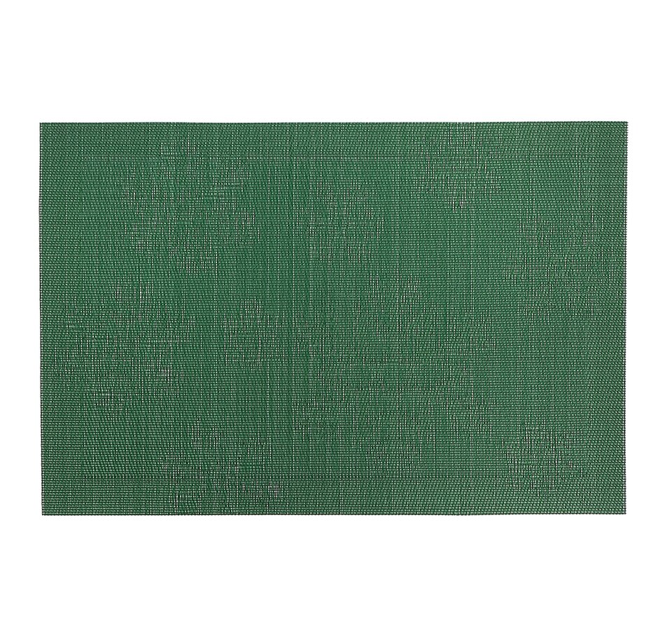 Image 724790.jpg, Product 724-790 / Price $52.00, IH Casa Decor Green Snowflakes Vinyl Placemat (Set of 12) from IH Casa Decor on TSC.ca's Kitchen department