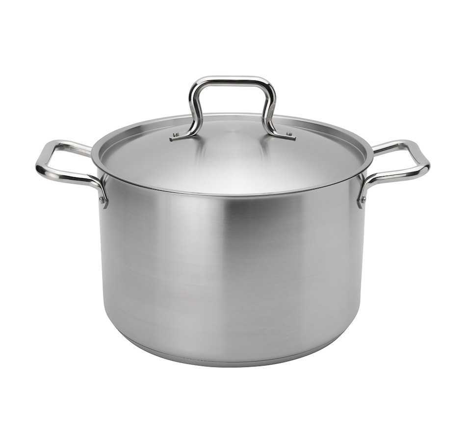 Image 724991.jpg, Product 724-991 / Price $144.27, Elements by Browne 12-Quart Stainless Steel Stock Pot from Browne on TSC.ca's Kitchen department
