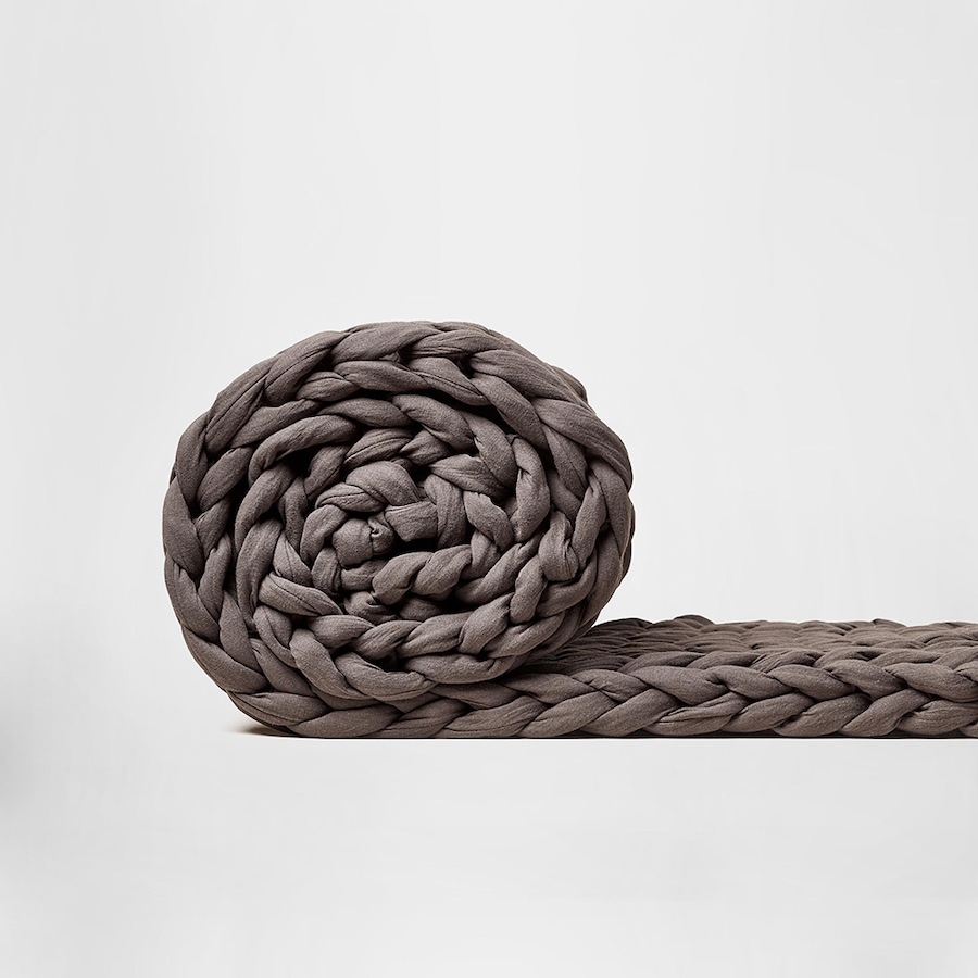 Image 725001_ALTMORE1.jpg, Product 725-001 / Price $171.00 - $288.00, Silk & Snow Natural Cotton Hand-Knitted Weighted Blanket from Silk & Snow on TSC.ca's Home & Garden department