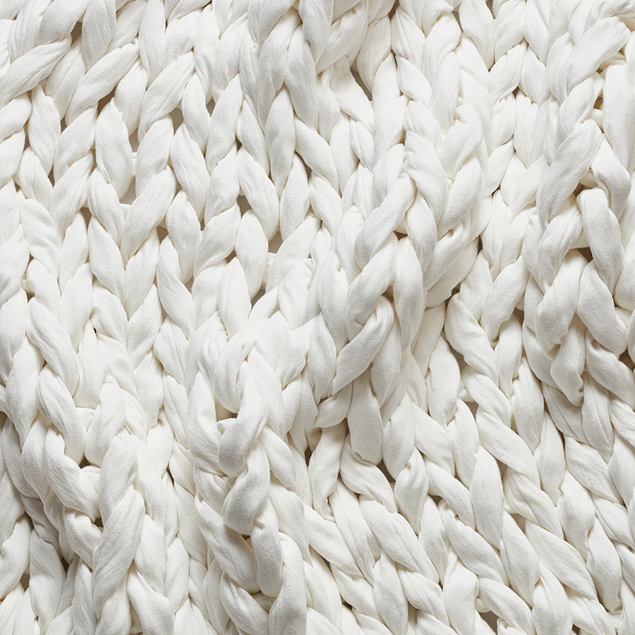 Image 725001_ALTMORE10.jpg, Product 725-001 / Price $171.00 - $288.00, Silk & Snow Natural Cotton Hand-Knitted Weighted Blanket from Silk & Snow on TSC.ca's Home & Garden department