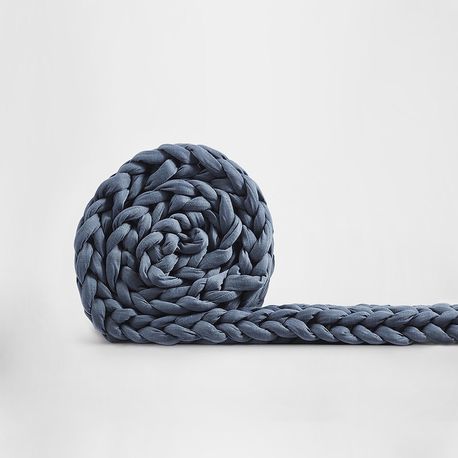 Image 725001_ALTMORE6.jpg, Product 725-001 / Price $171.00 - $288.00, Silk & Snow Natural Cotton Hand-Knitted Weighted Blanket from Silk & Snow on TSC.ca's Home & Garden department