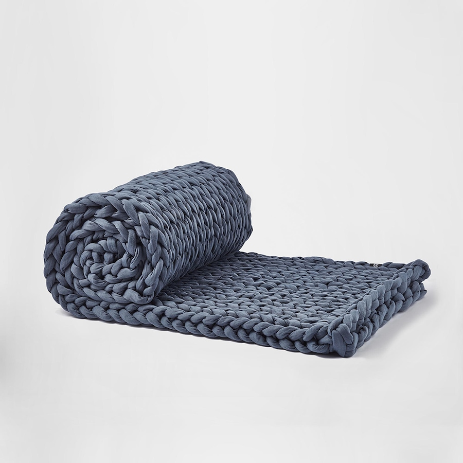 Image 725001_TEMBE.jpg, Product 725-001 / Price $171.00 - $288.00, Silk & Snow Natural Cotton Hand-Knitted Weighted Blanket from Silk & Snow on TSC.ca's Home & Garden department