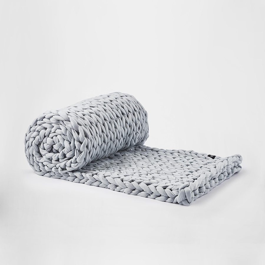 Image 725001_VISBL.jpg, Product 725-001 / Price $171.00 - $288.00, Silk & Snow Natural Cotton Hand-Knitted Weighted Blanket from Silk & Snow on TSC.ca's Home & Garden department