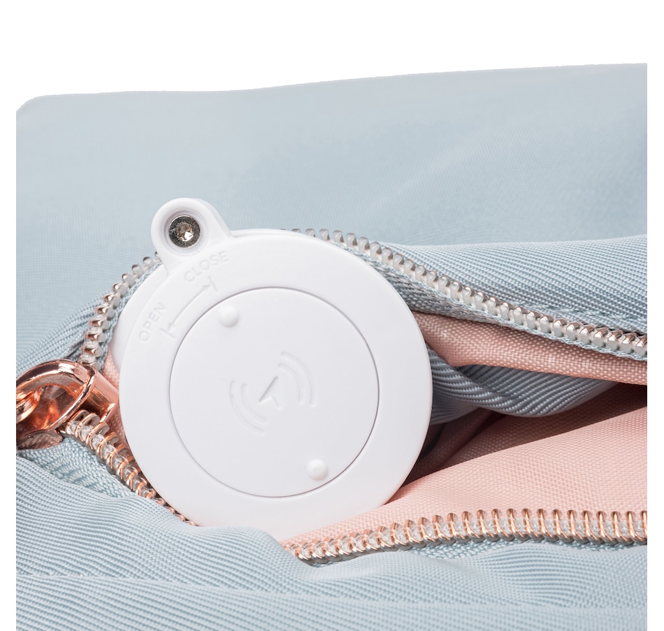Image 725029_ALTMORE15.jpg, Product 725-029 / Price $169.99, Swissdigital Design Katy Rose Backpack with Apple Find My (teal blue) from Swissdigital on TSC.ca's Home & Garden department