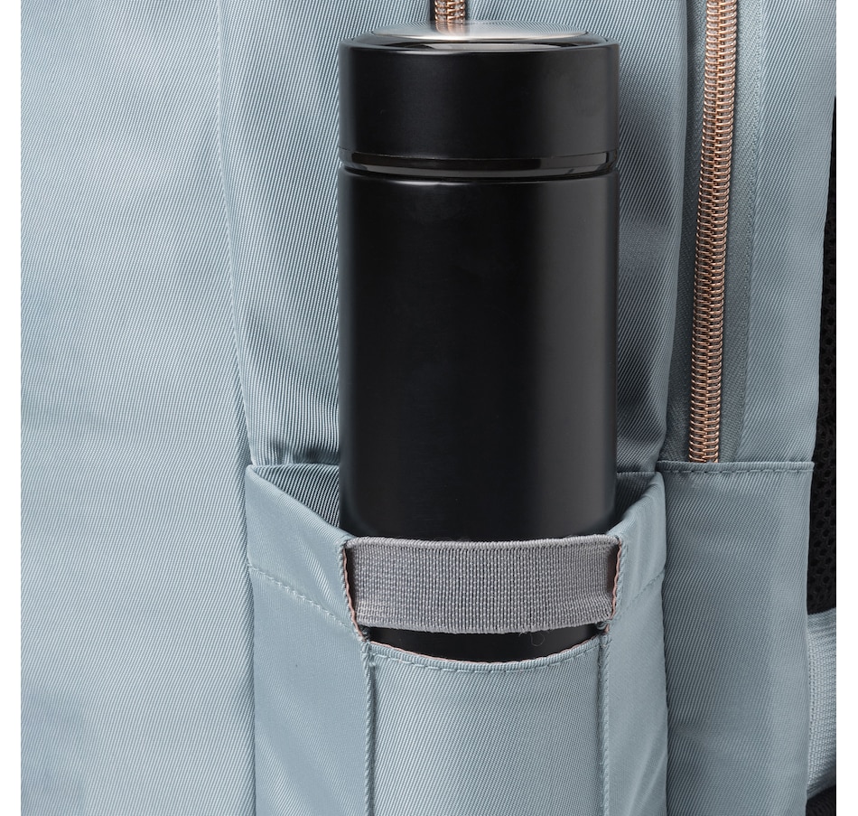 Image 725029_ALTMORE18.jpg, Product 725-029 / Price $169.99, Swissdigital Design Katy Rose Backpack with Apple Find My (teal blue) from Swissdigital on TSC.ca's Home & Garden department
