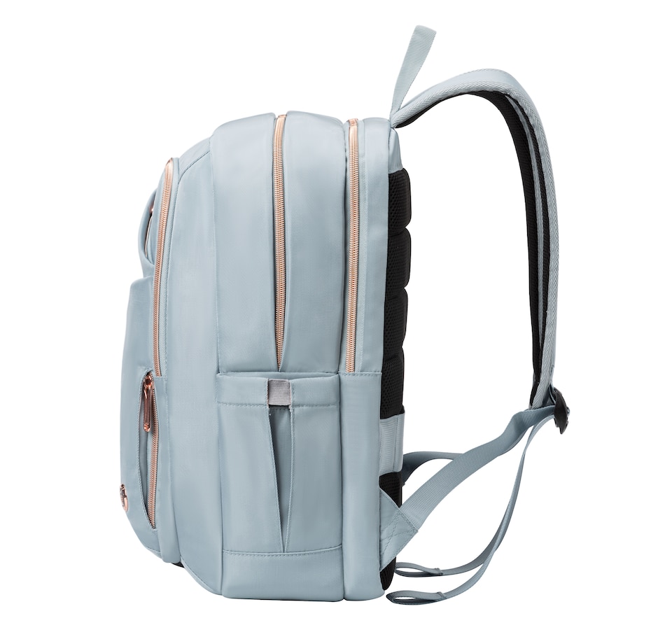 Image 725029_ALTMORE2.jpg, Product 725-029 / Price $169.99, Swissdigital Design Katy Rose Backpack with Apple Find My (teal blue) from Swissdigital on TSC.ca's Home & Garden department