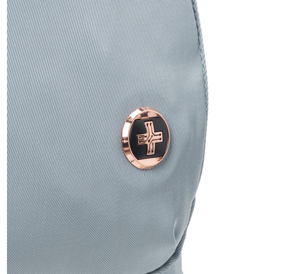Image 725029_ALTMORE30.jpg, Product 725-029 / Price $169.99, Swissdigital Design Katy Rose Backpack with Apple Find My (teal blue) from Swissdigital on TSC.ca's Home & Garden department