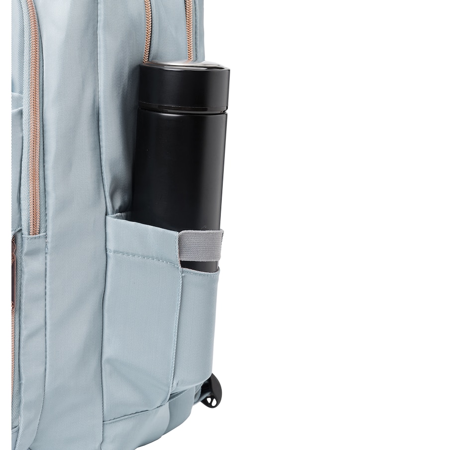 Image 725029_ALTMORE31.jpg, Product 725-029 / Price $169.99, Swissdigital Design Katy Rose Backpack with Apple Find My (teal blue) from Swissdigital on TSC.ca's Home & Garden department