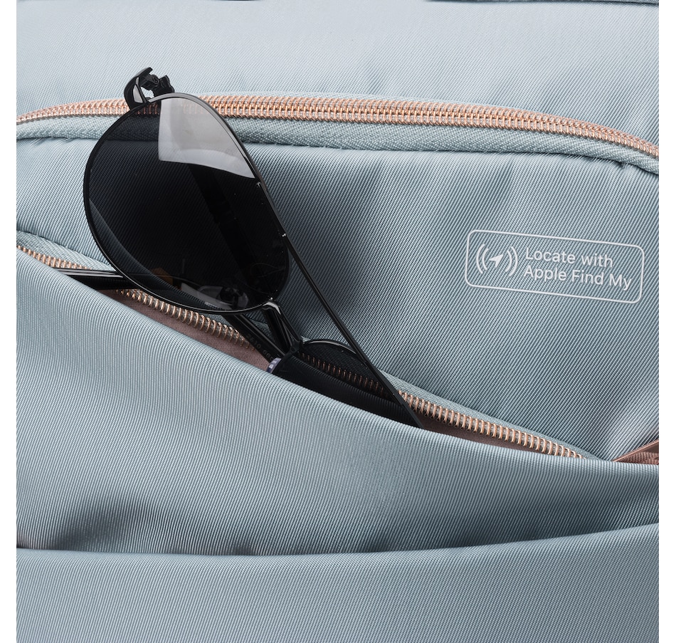 Image 725029_ALTMORE33.jpg, Product 725-029 / Price $169.99, Swissdigital Design Katy Rose Backpack with Apple Find My (teal blue) from Swissdigital on TSC.ca's Home & Garden department