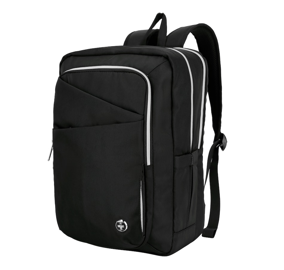 Image 725030.jpg, Product 725-030 / Price $169.99, Swissdigital Design Katy Rose Backpack with Apple Find My (rose/black platinum) from Swissdigital on TSC.ca's Home & Garden department