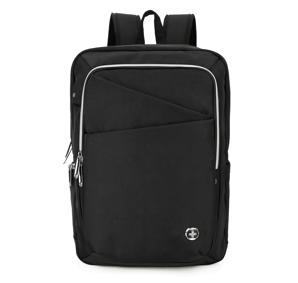 Image 725030_ALTMORE1.jpg, Product 725-030 / Price $169.99, Swissdigital Design Katy Rose Backpack with Apple Find My (rose/black platinum) from Swissdigital on TSC.ca's Home & Garden department
