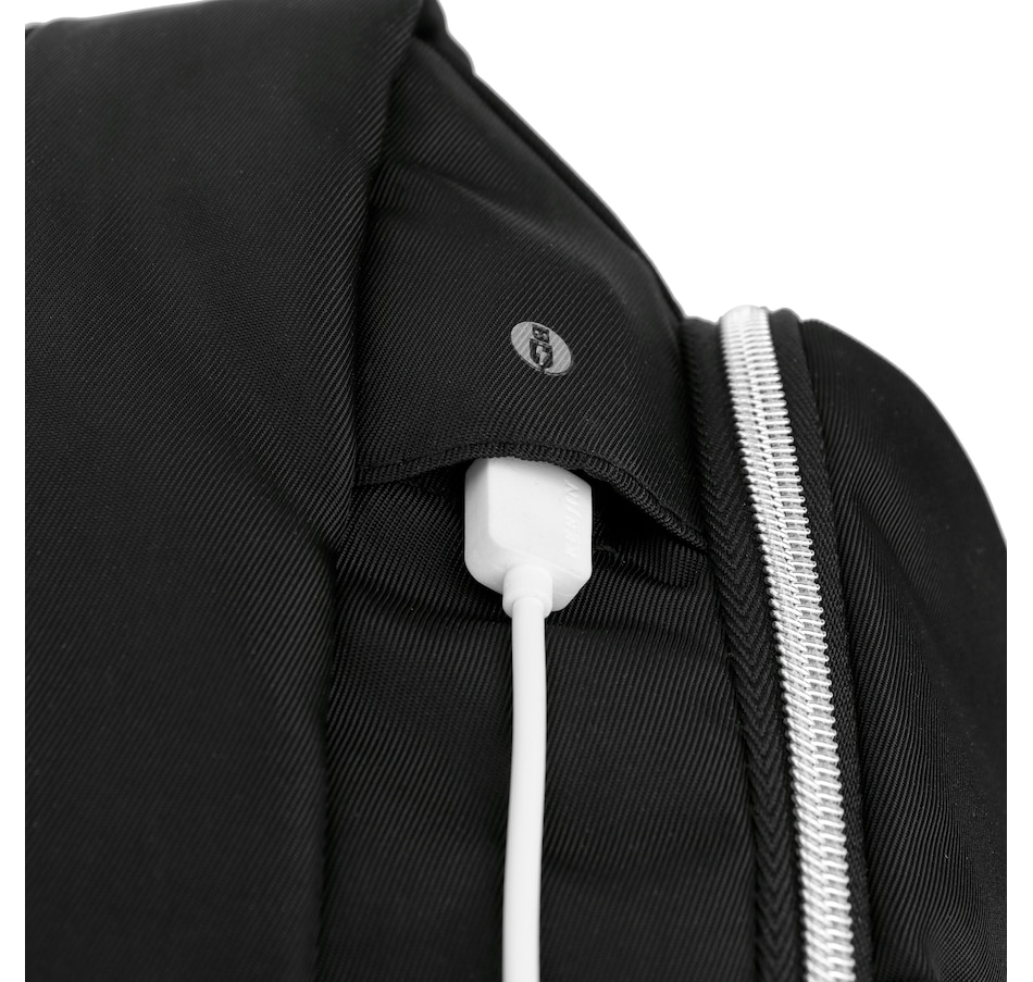 Image 725030_ALTMORE15.jpg, Product 725-030 / Price $169.99, Swissdigital Design Katy Rose Backpack with Apple Find My (rose/black platinum) from Swissdigital on TSC.ca's Home & Garden department