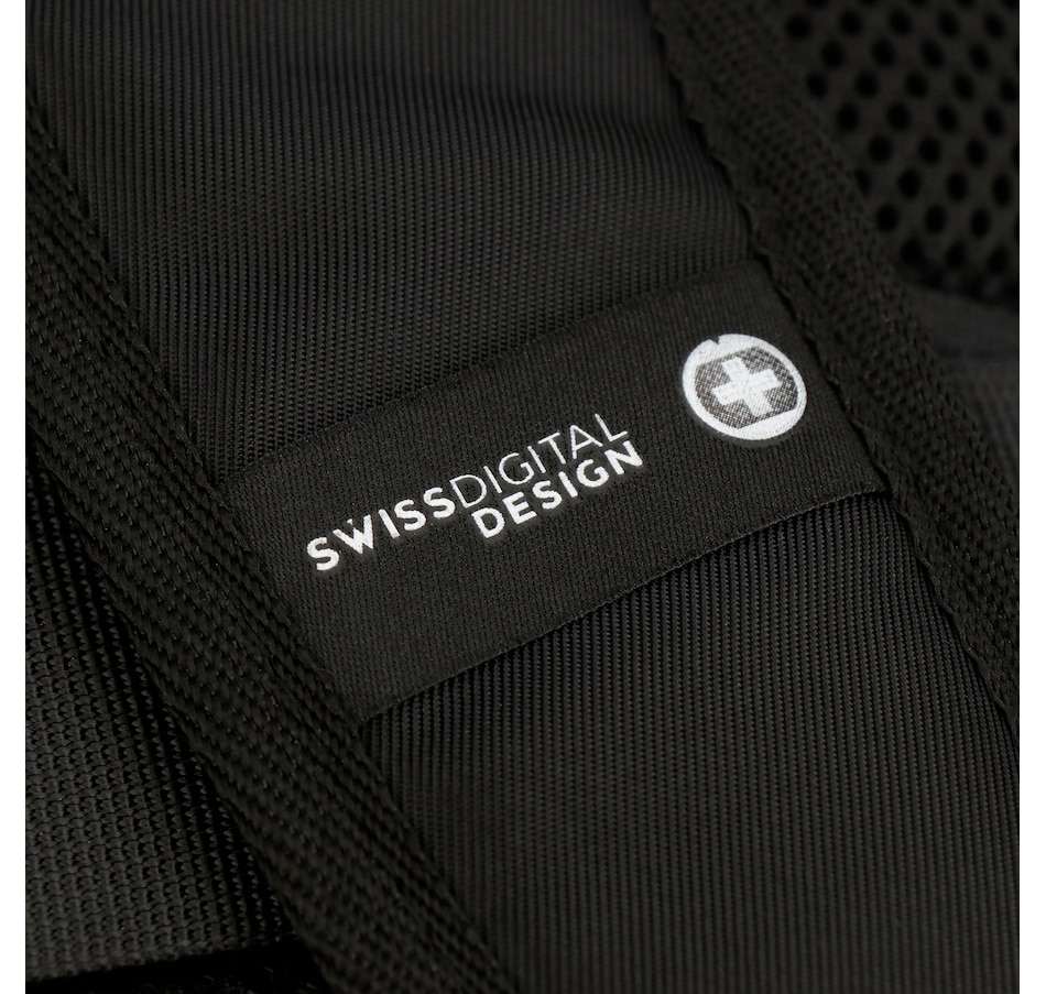 Image 725030_ALTMORE16.jpg, Product 725-030 / Price $169.99, Swissdigital Design Katy Rose Backpack with Apple Find My (rose/black platinum) from Swissdigital on TSC.ca's Home & Garden department