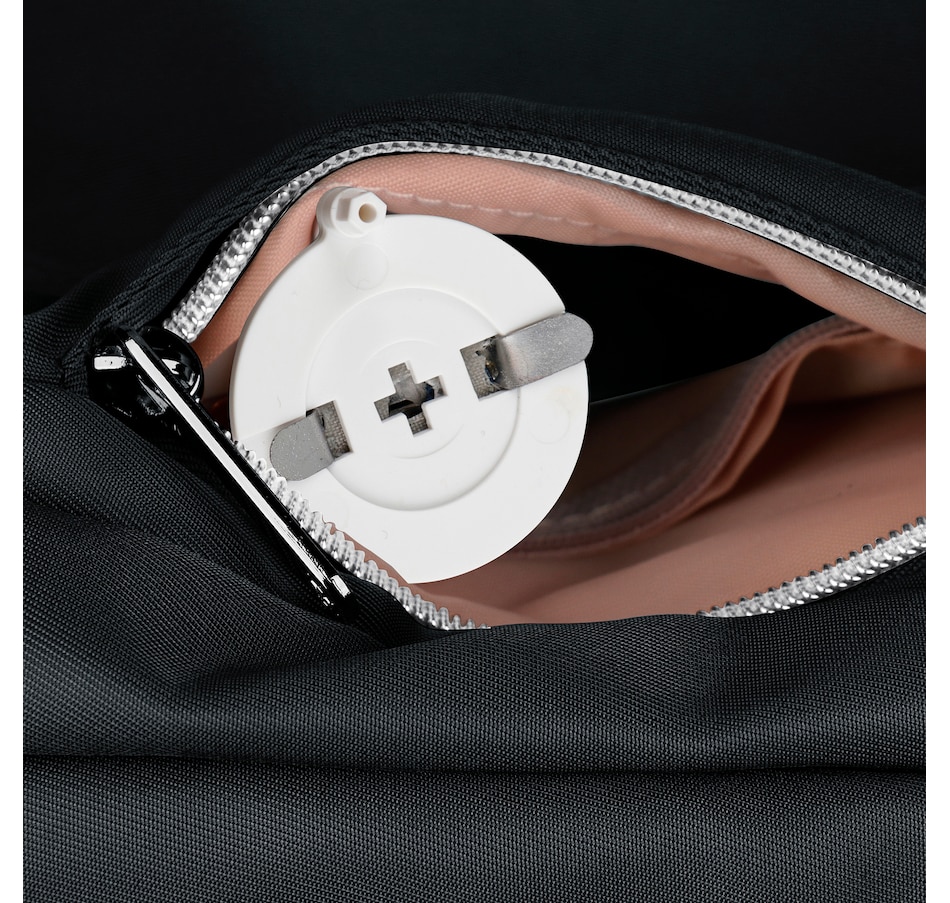 Image 725030_ALTMORE18.jpg, Product 725-030 / Price $169.99, Swissdigital Design Katy Rose Backpack with Apple Find My (rose/black platinum) from Swissdigital on TSC.ca's Home & Garden department