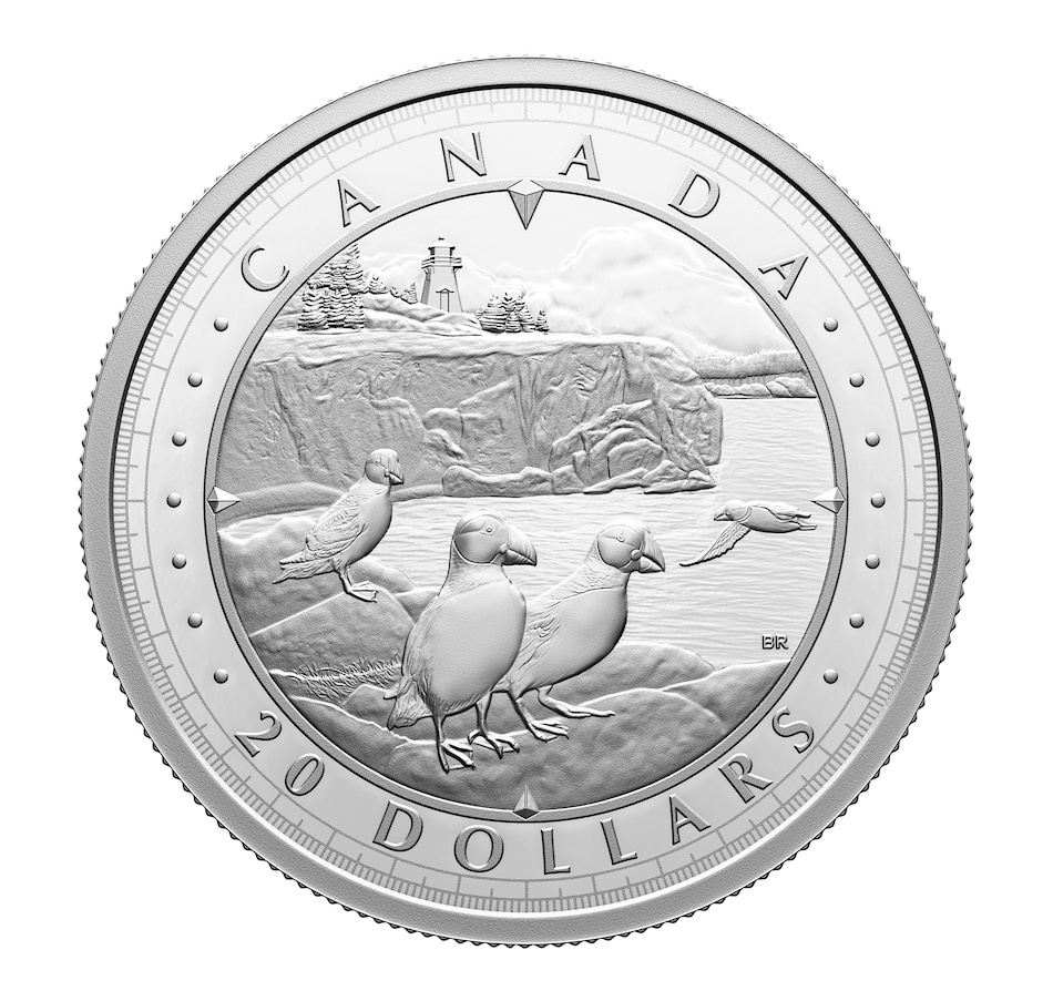 Image 725046.jpg, Product 725-046 / Price $104.95, 2024 $20 This Is Canada: Wondrous Waters - Atlantic Coast from The Coin Show with Steven Bromberg on TSC.ca's Coins department