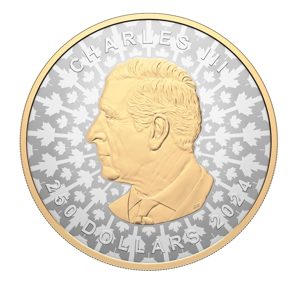 Image 725048_ALTMORE1.jpg, Product 725-048 / Price $3,299.95, 2024 $250 Super Incuse Maple Leaf One-Kilo Silver Coin from The Coin Show with Steven Bromberg on TSC.ca's Coins department