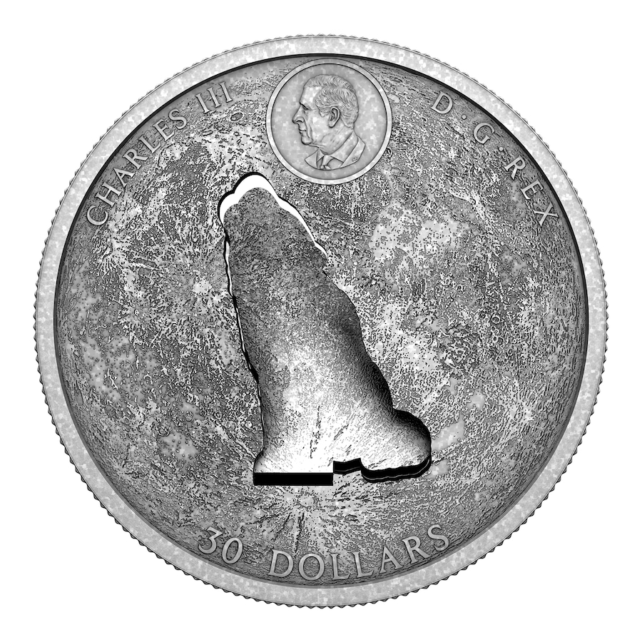 Image 725051_ALTMORE1.jpg, Product 725-051 / Price $429.95, 2024 $30 3D Howling Wolf Two-Ounce Fine Silver Coin with Antique Finish from The Coin Show with Steven Bromberg on TSC.ca's Coins department