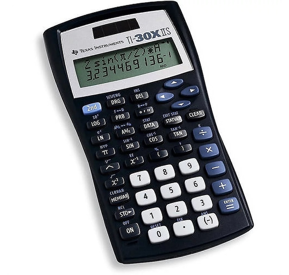 Image 725054_ALTMORE1.jpg, Product 725-054 / Price $19.90, Texas Instruments TI30XIIS Dual Power Scientific Calculator from Texas Instruments on TSC.ca's Home & Garden department