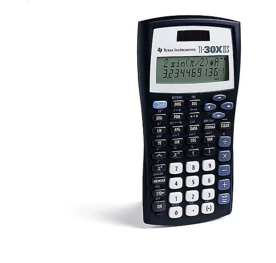 Image 725054_ALTMORE2.jpg, Product 725-054 / Price $19.90, Texas Instruments TI30XIIS Dual Power Scientific Calculator from Texas Instruments on TSC.ca's Home & Garden department