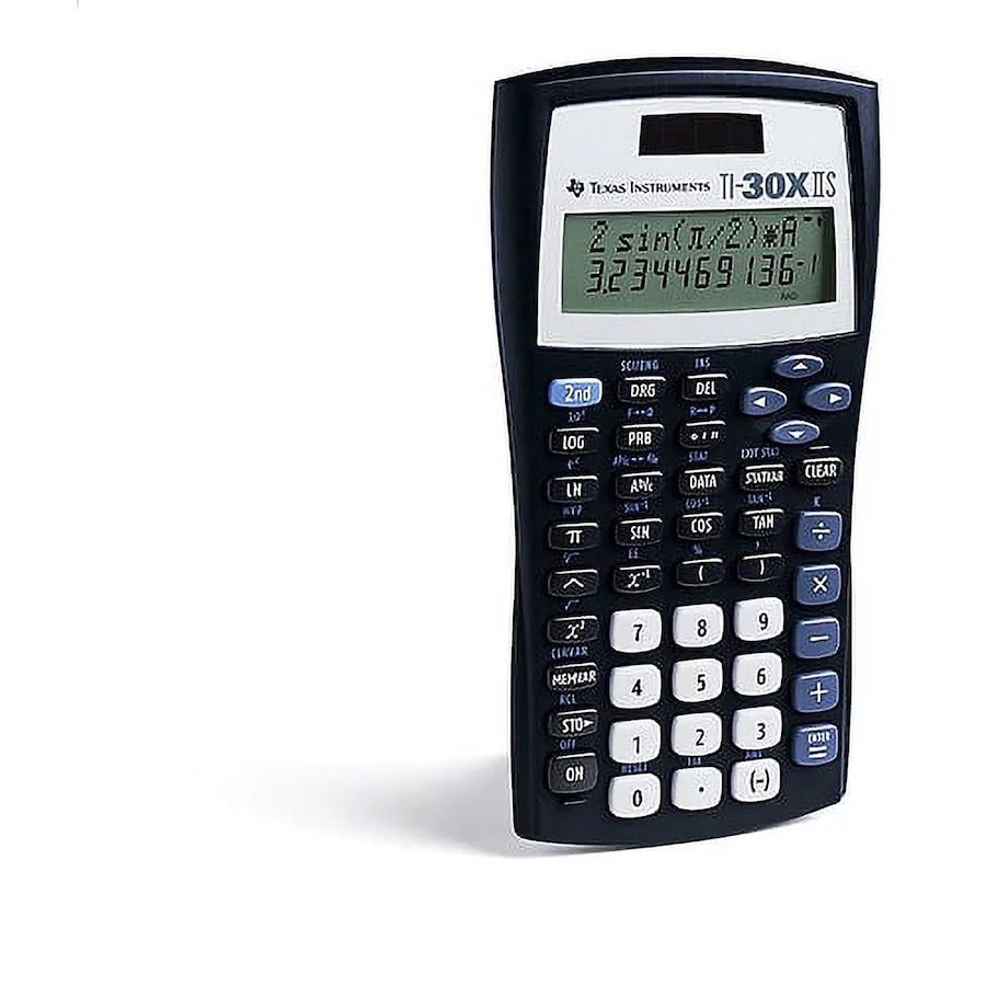 Image 725054_ALTMORE2.jpg, Product 725-054 / Price $19.90, Texas Instruments TI30XIIS Dual Power Scientific Calculator from Texas Instruments on TSC.ca's Home & Garden department