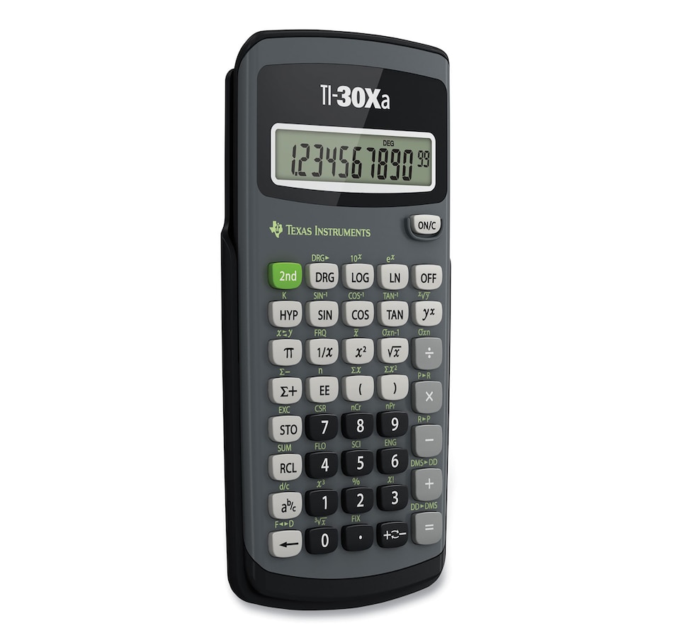 Image 725056_ALTMORE1.jpg, Product 725-056 / Price $14.99, Texas Instruments TI-30XA Student Scientific Calculator from Texas Instruments on TSC.ca's Home & Garden department