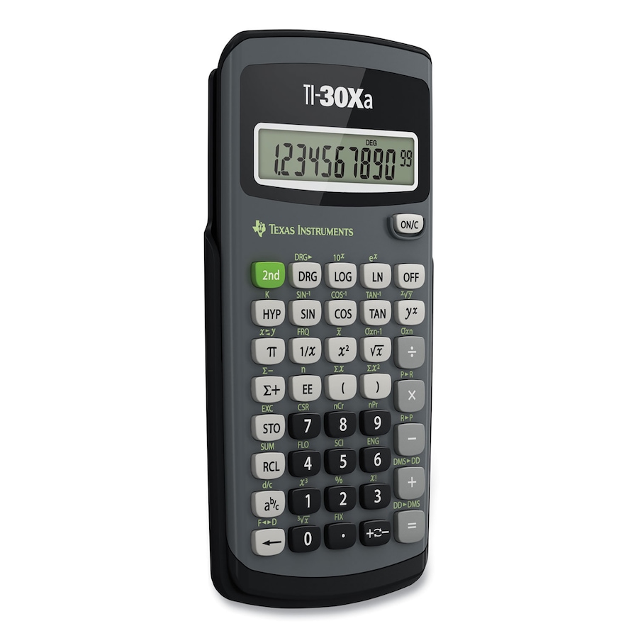 Image 725056_ALTMORE1.jpg, Product 725-056 / Price $14.99, Texas Instruments TI-30XA Student Scientific Calculator from Texas Instruments on TSC.ca's Home & Garden department