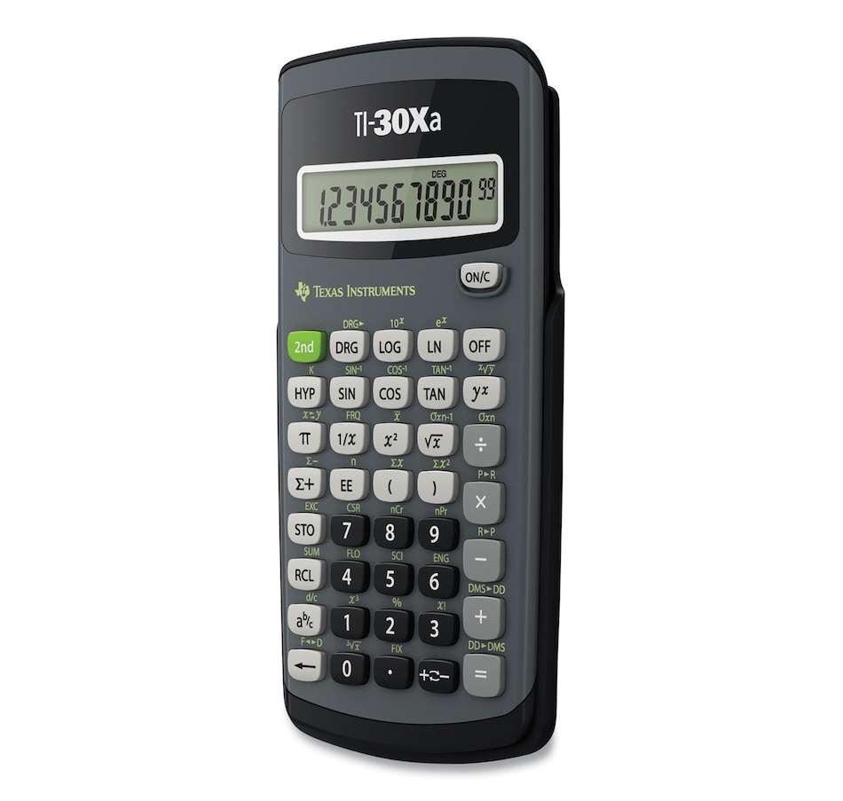 Image 725056_ALTMORE2.jpg, Product 725-056 / Price $14.99, Texas Instruments TI-30XA Student Scientific Calculator from Texas Instruments on TSC.ca's Home & Garden department