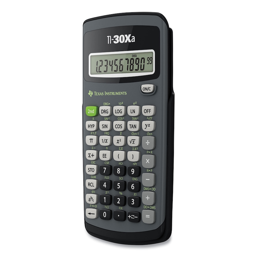 Image 725056_ALTMORE2.jpg, Product 725-056 / Price $14.99, Texas Instruments TI-30XA Student Scientific Calculator from Texas Instruments on TSC.ca's Home & Garden department