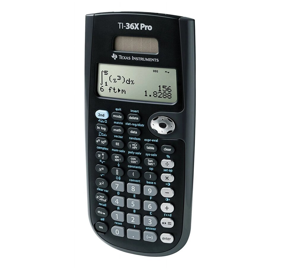 Image 725058_ALTMORE2.jpg, Product 725-058 / Price $29.99, Texas Instruments Ti-36x Pro Scientific Calculator from Texas Instruments on TSC.ca's Home & Garden department