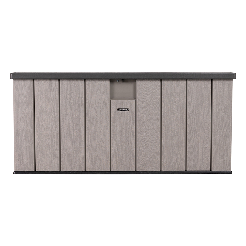 Lifetime 150-Gallon Storage Box with Rough-Cut Storm Dust - TSC.ca