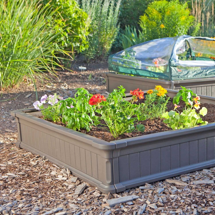 Image 725157_ALTMORE3.jpg, Product 725-157 / Price $179.99, Lifetime Raised 4' x 4' Garden Box from Lifetime on TSC.ca's Home & Garden department