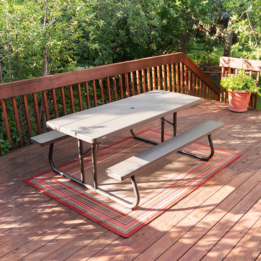 Image 725158_ALTMORE1.jpg, Product 725-158 / Price $399.99, Lifetime 72" Rectangular  Picnic Table from Lifetime on TSC.ca's Home & Garden department