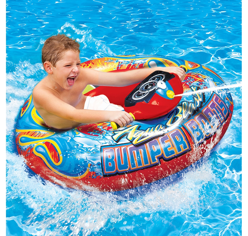 Image 725161_ALTMORE3.jpg, Product 725-161 / Price $269.99, Banzai Motorized Twin Pack Battery-Powered Bumper Boat (set of 2) from Banzai on TSC.ca's Home & Garden department