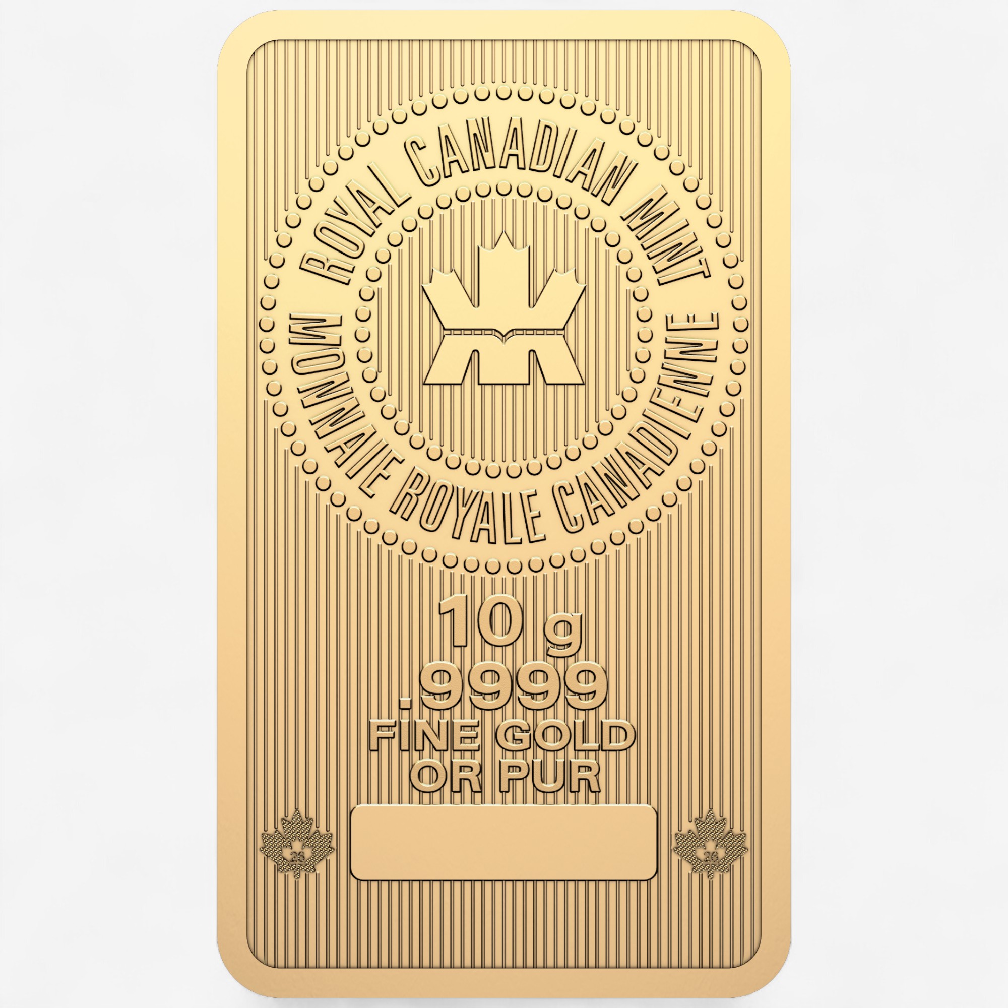 2026 .9999 Fine 10 Gram Gold Bar Year of the Horse - TSC.ca