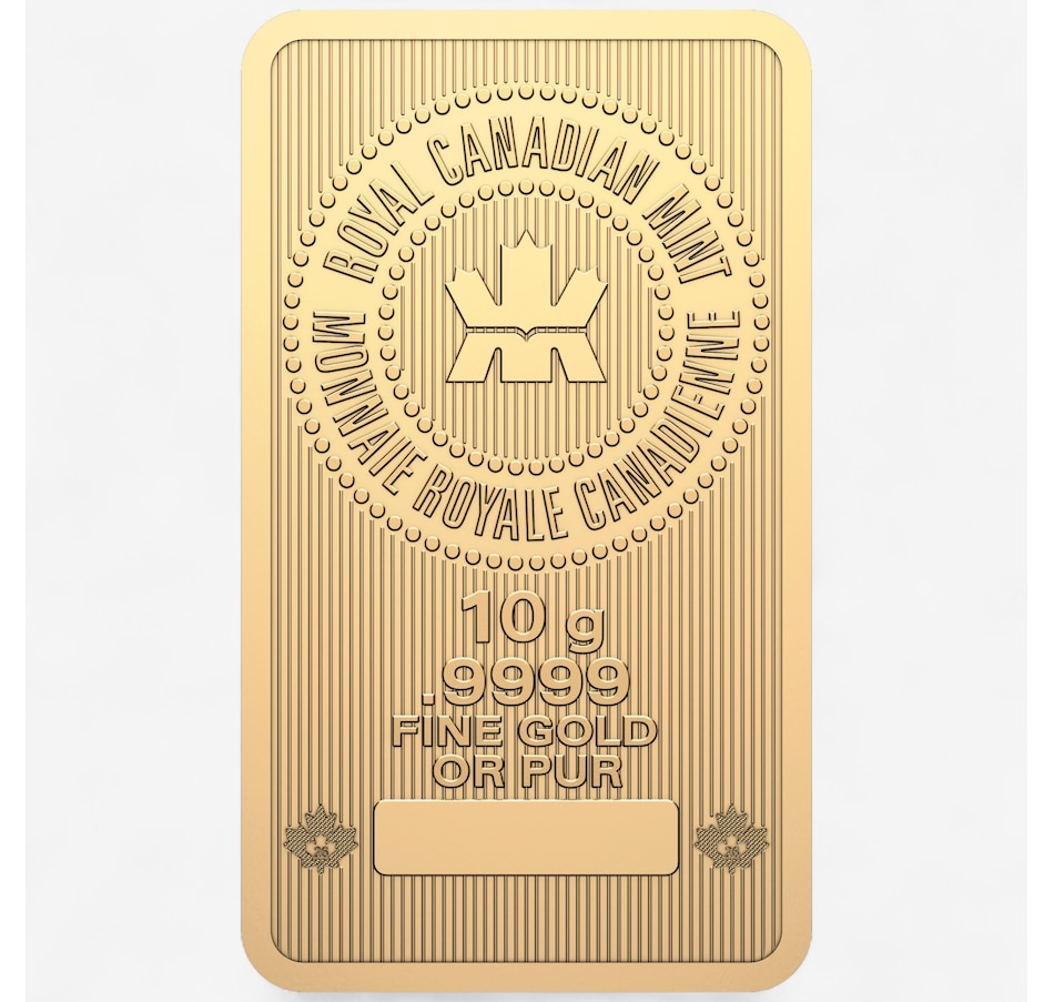 Image 725206_ALTMORE2.jpg, Product 725-206 / Price $2,719.95, 2026 .9999 Fine 10 Gram Gold Bar Year of the Horse from Royal Canadian Mint (RCM) on TSC.ca's Coins department