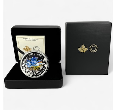 2022 Canadian Collage $50 Fine Silver Coin