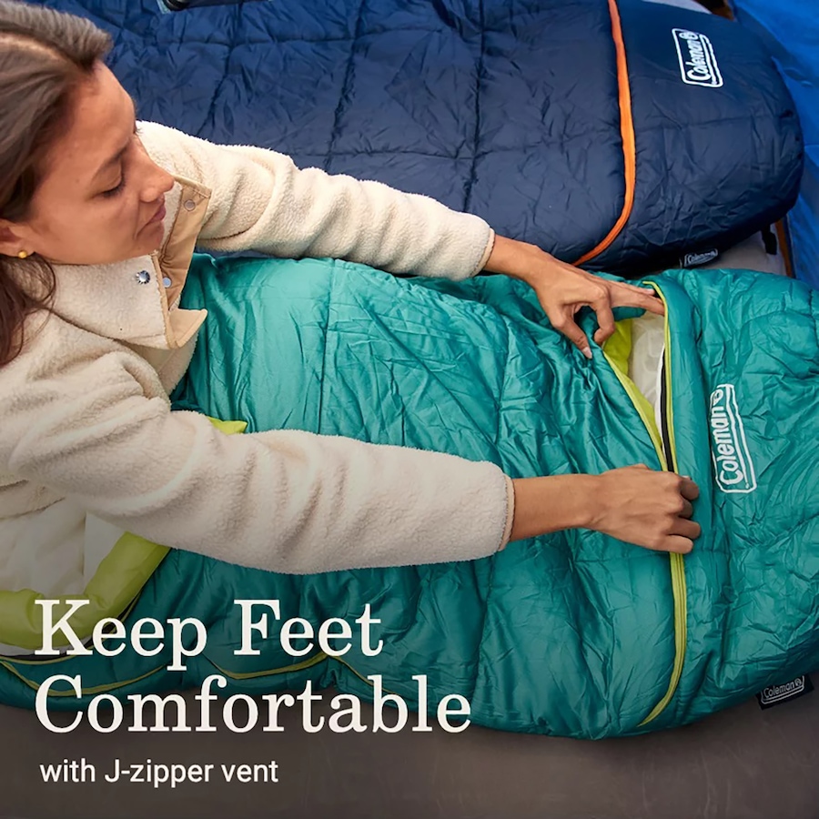 Image 725275_ALTMORE6.jpg, Product 725-275 / Price $179.99, Coleman Big Bay Sleeping Bag 5C from Coleman on TSC.ca's Health & Fitness department