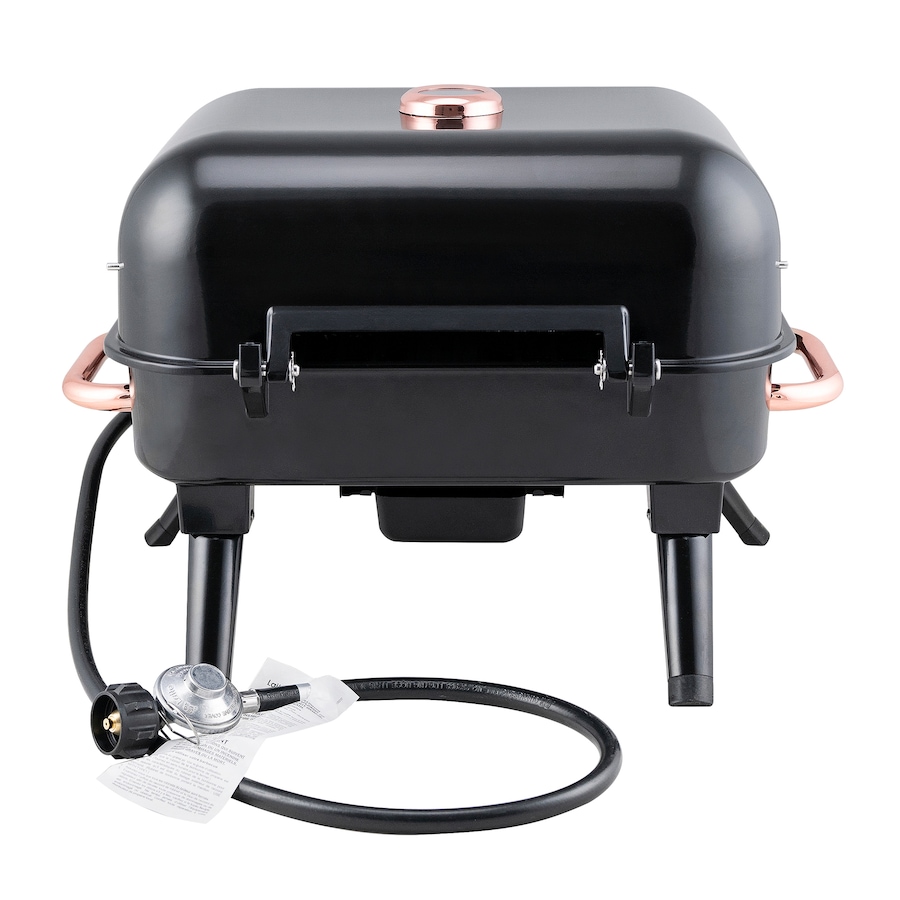 Image 725281_ALTMORE2.jpg, Product 725-281 / Price $329.99, Kenmore Two-Burner Retro Tabletop Gas Grill (black/copper) from Kenmore on TSC.ca's Home & Garden department