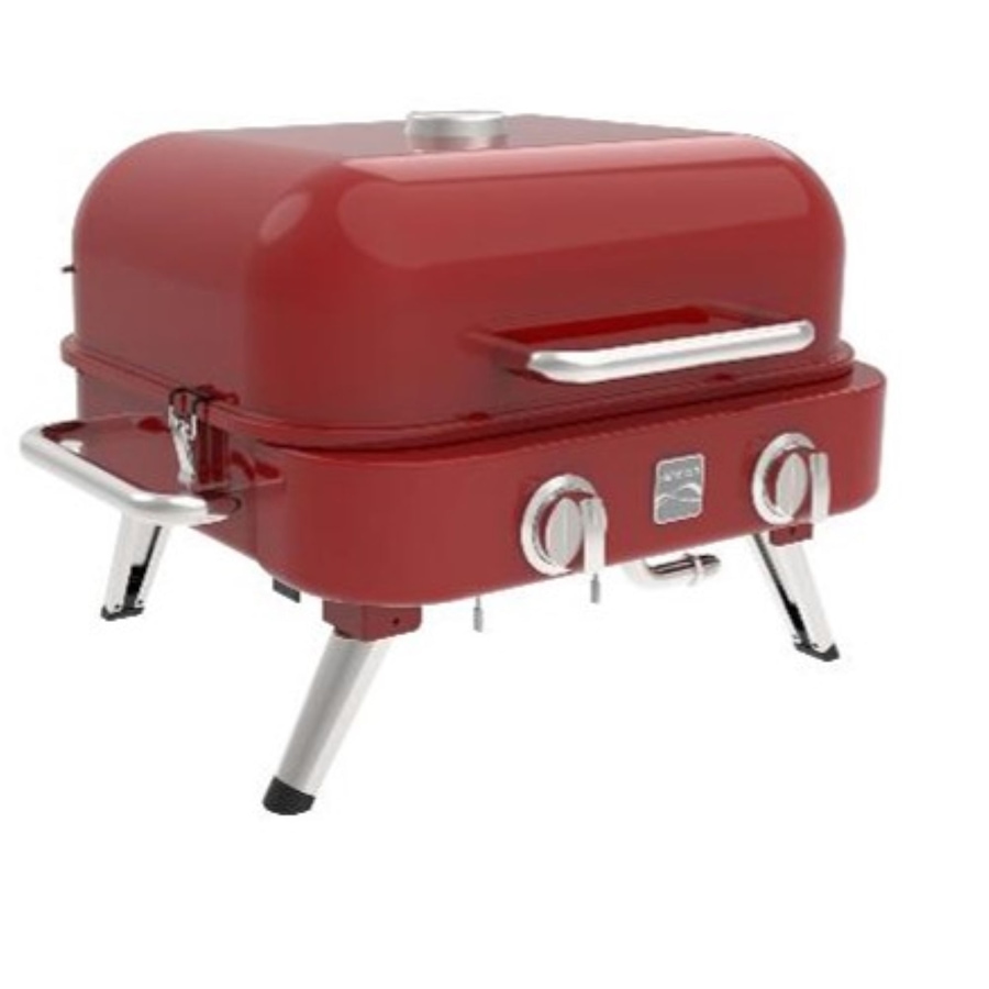 Image 725282_ALTMORE4.jpg, Product 725-282 / Price $329.99, Kenmore Two-Burner Retro Tabletop Gas Grill (red) from Kenmore on TSC.ca's Home & Garden department