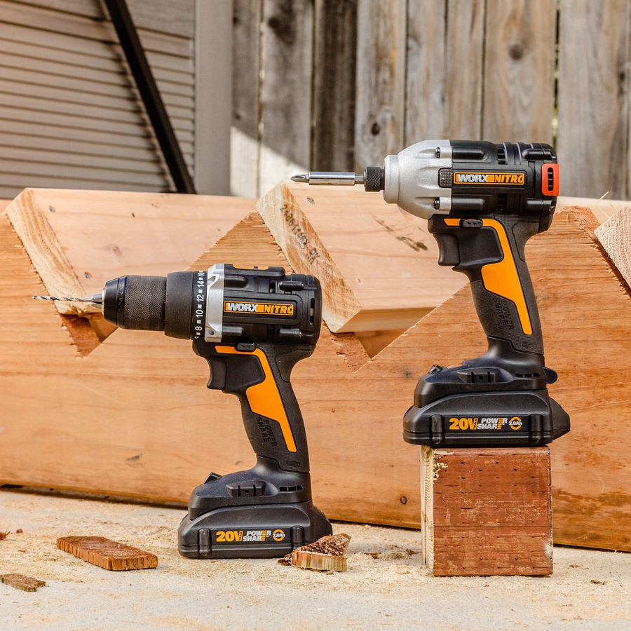 Image 725306_ALTMORE4.jpg, Product 725-306 / Price $339.99, Worx 20V Nitro Impact Driver and Hammer Drill Combo from WORX on TSC.ca's Home & Garden department
