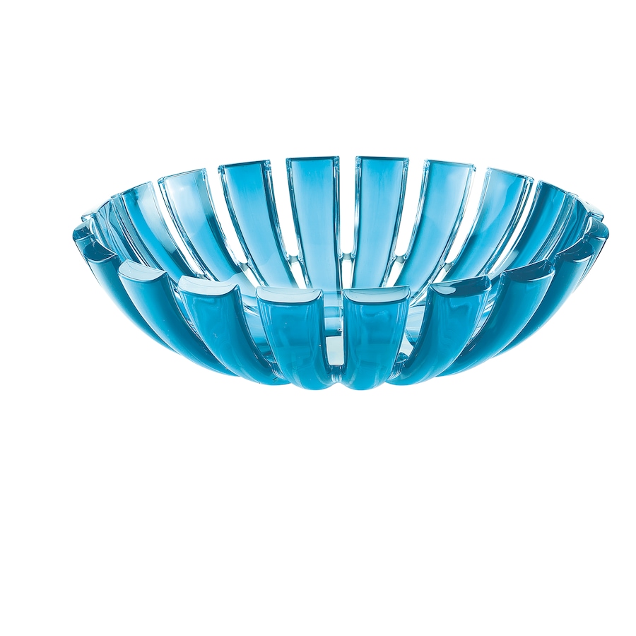 Image 725349.jpg, Product 725-349 / Price $60.00, Guzzini Dolcevita Turquoise Basket from Guzzini on TSC.ca's Home & Garden department