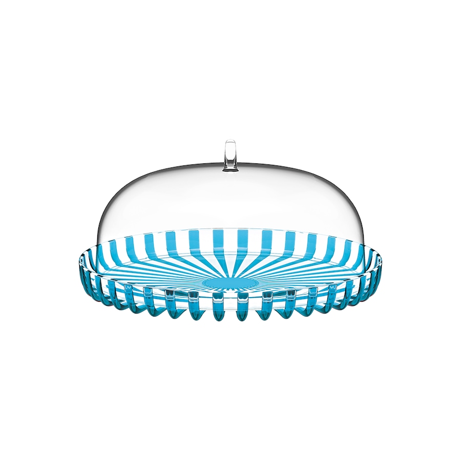 Image 725350.jpg, Product 725-350 / Price $114.00, Guzzini Dolcevita Turquoise Cake Serving Set from Guzzini on TSC.ca's Kitchen department