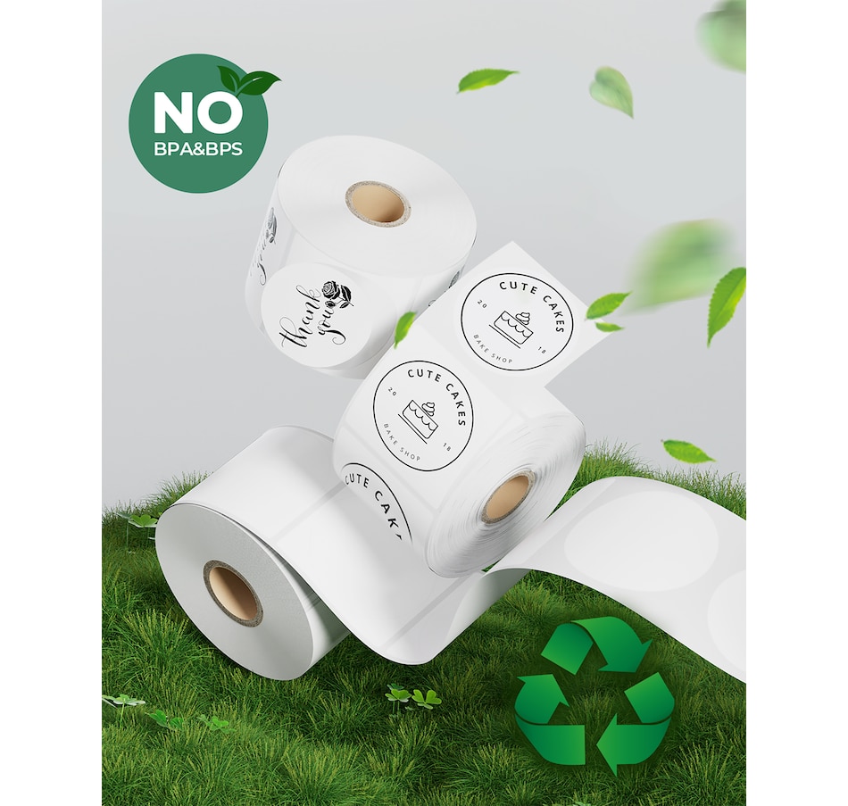 Image 725391_ALTMORE2.jpg, Product 725-391 / Price $33.99, MUNBYN Thermal Labels (2" circle, white, 2 rolls, 750 sheets/roll) from MUNBYN on TSC.ca's Electronics department