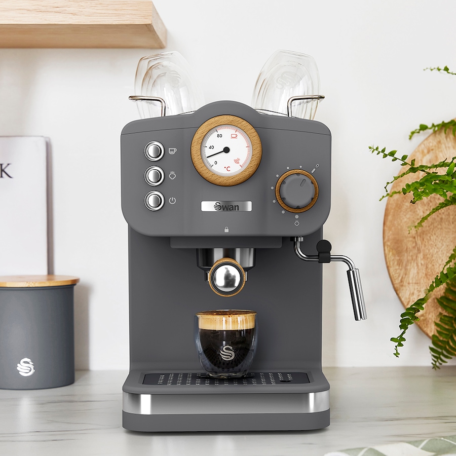 Image 725439_ALTMORE2.jpg, Product 725-439 / Price $229.99, Swan Nordic Pump Espresso Coffee Machine from Salton on TSC.ca's Kitchen department