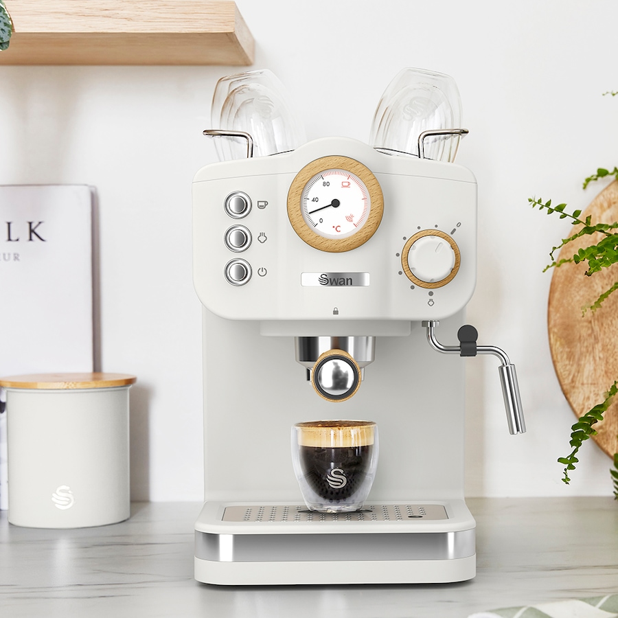 Image 725439_ALTMORE8.jpg, Product 725-439 / Price $229.99, Swan Nordic Pump Espresso Coffee Machine from Salton on TSC.ca's Kitchen department